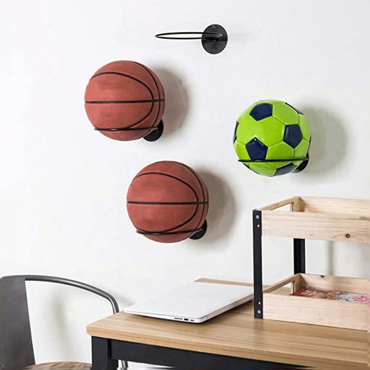 Home Gym In Garage - Suporte de Parede para Exibição de