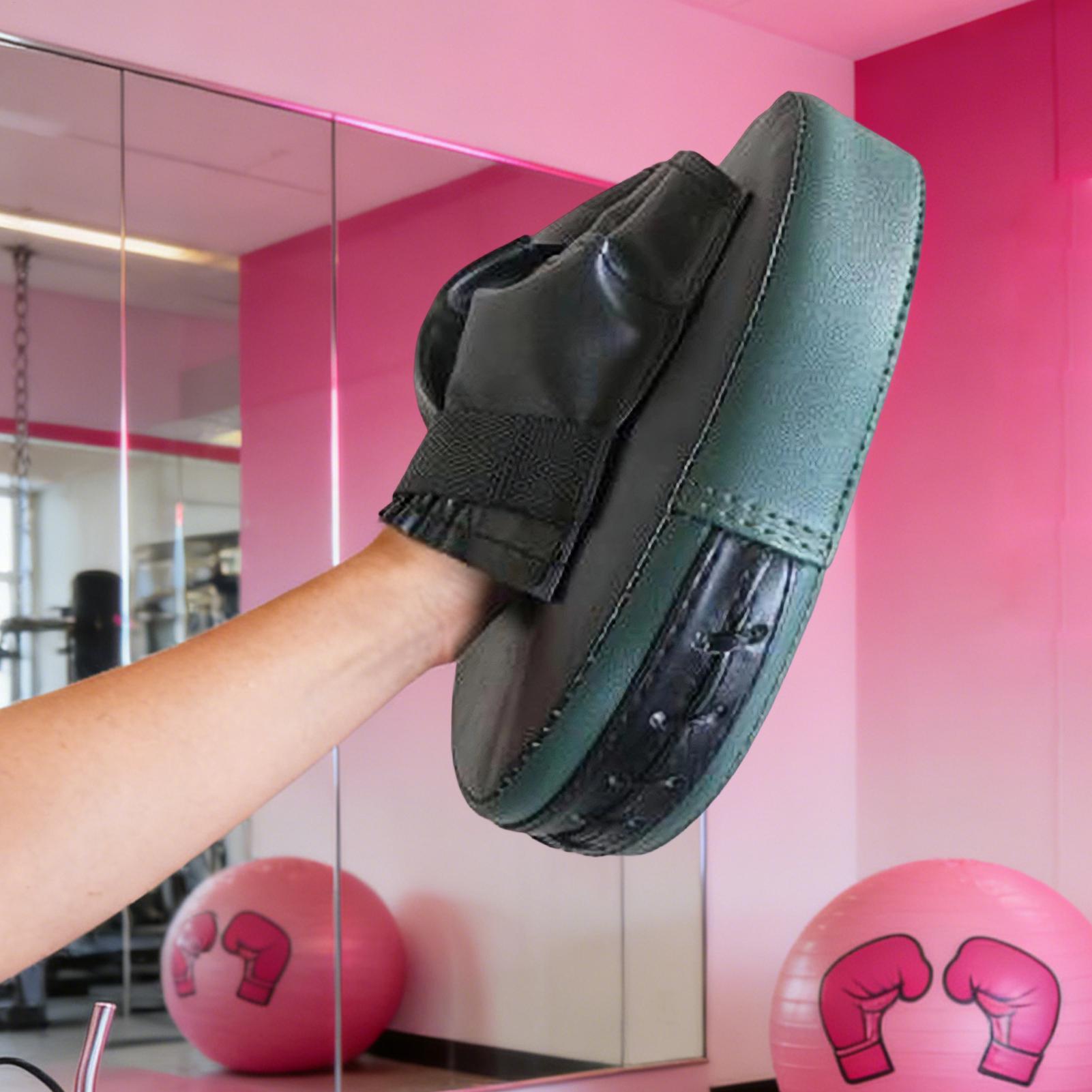 Almofadas de boxe luvas de cou - Home Gym Routine avaliação e preço