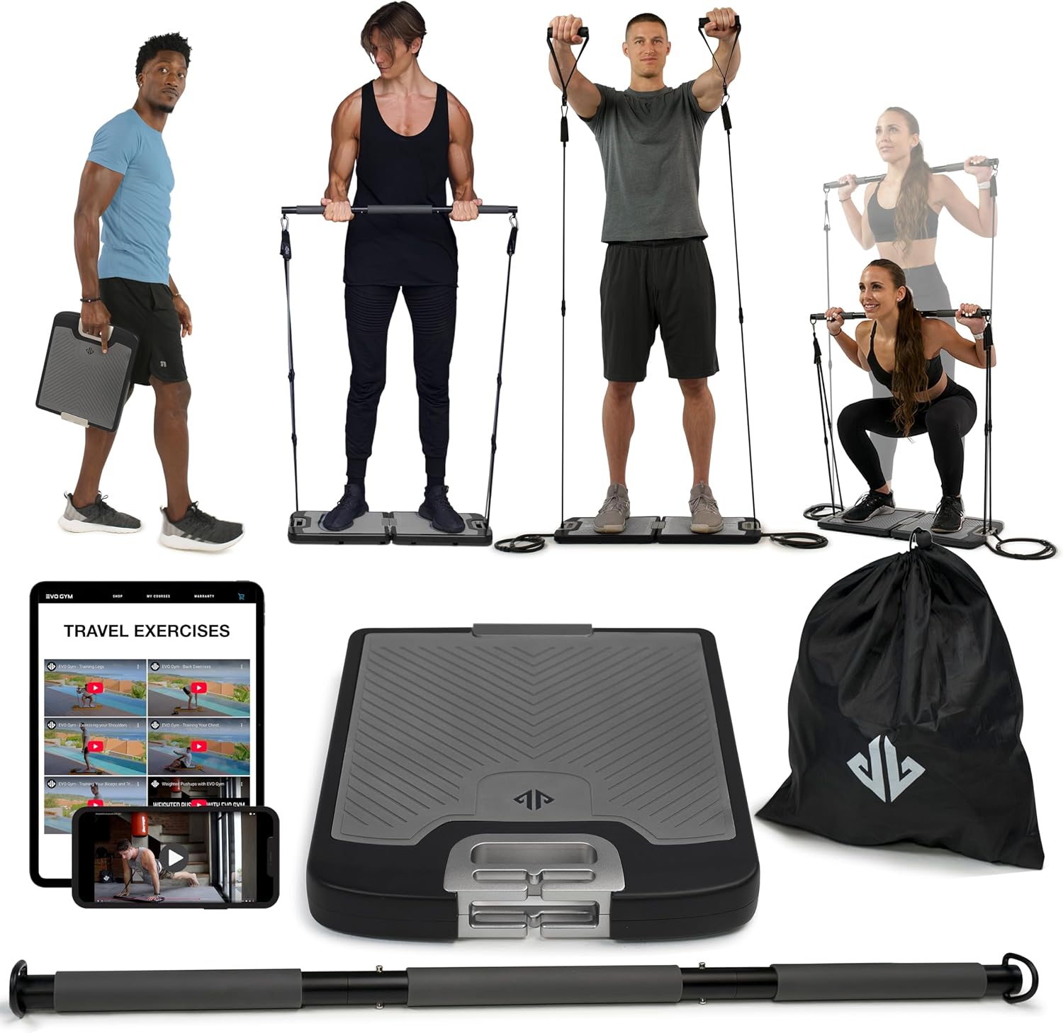 Ginásio Portátil Completo: Con - Home Gym Set avaliação e preço