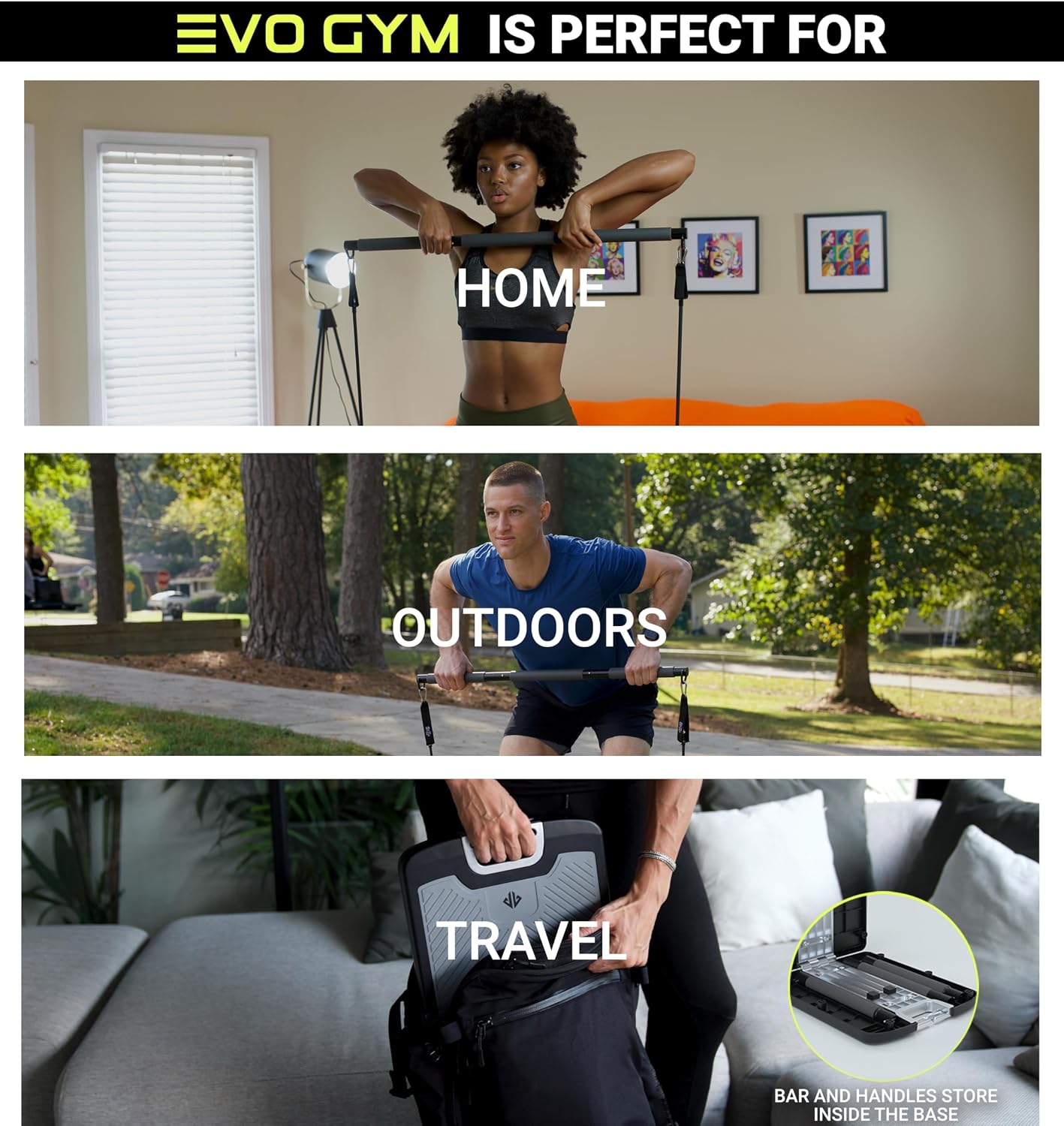 Ginásio Portátil Completo: Con - Home Gym Set avaliação e preço