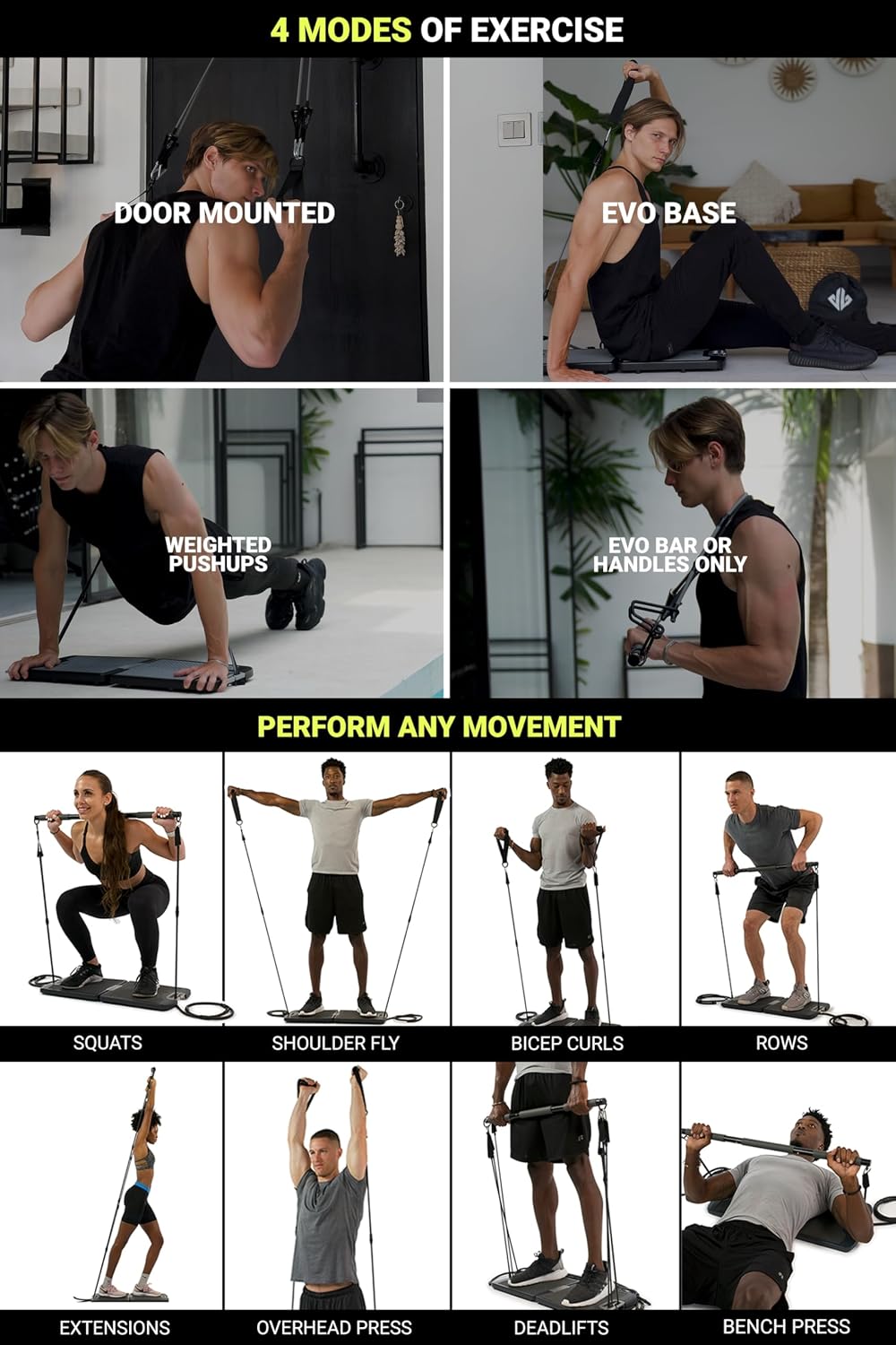 Ginásio Portátil Completo: Con - Home Gym Set avaliação e preço