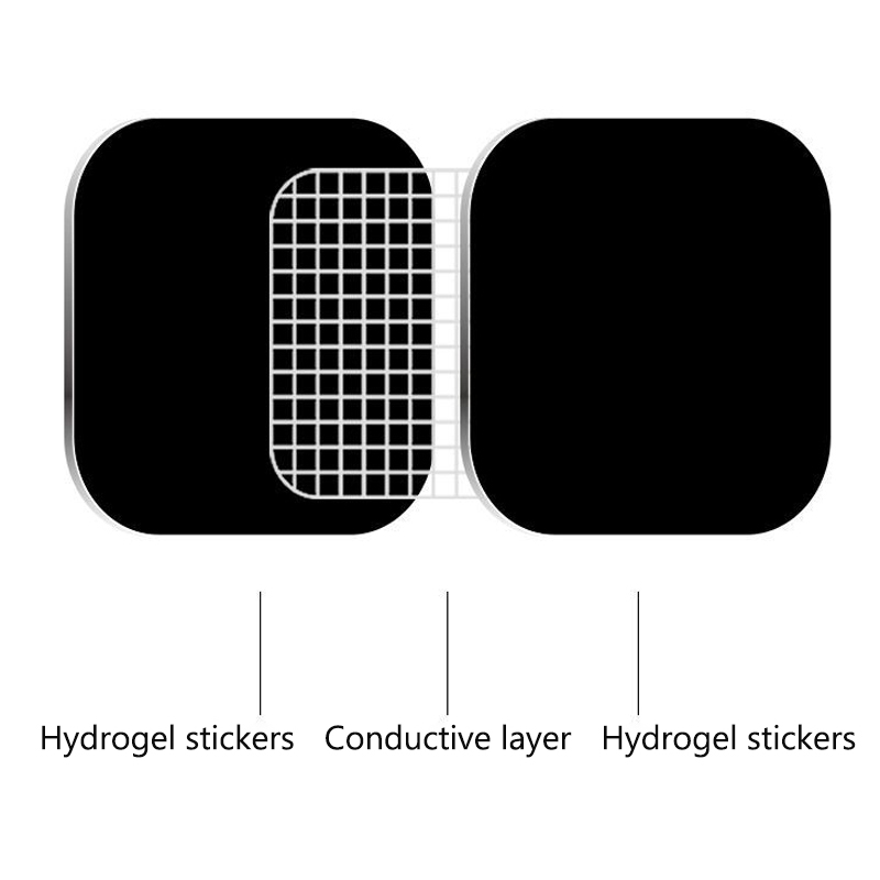 Eletrodo Gel Pads para Abdomin - Home Gym Reviews avaliação e preço