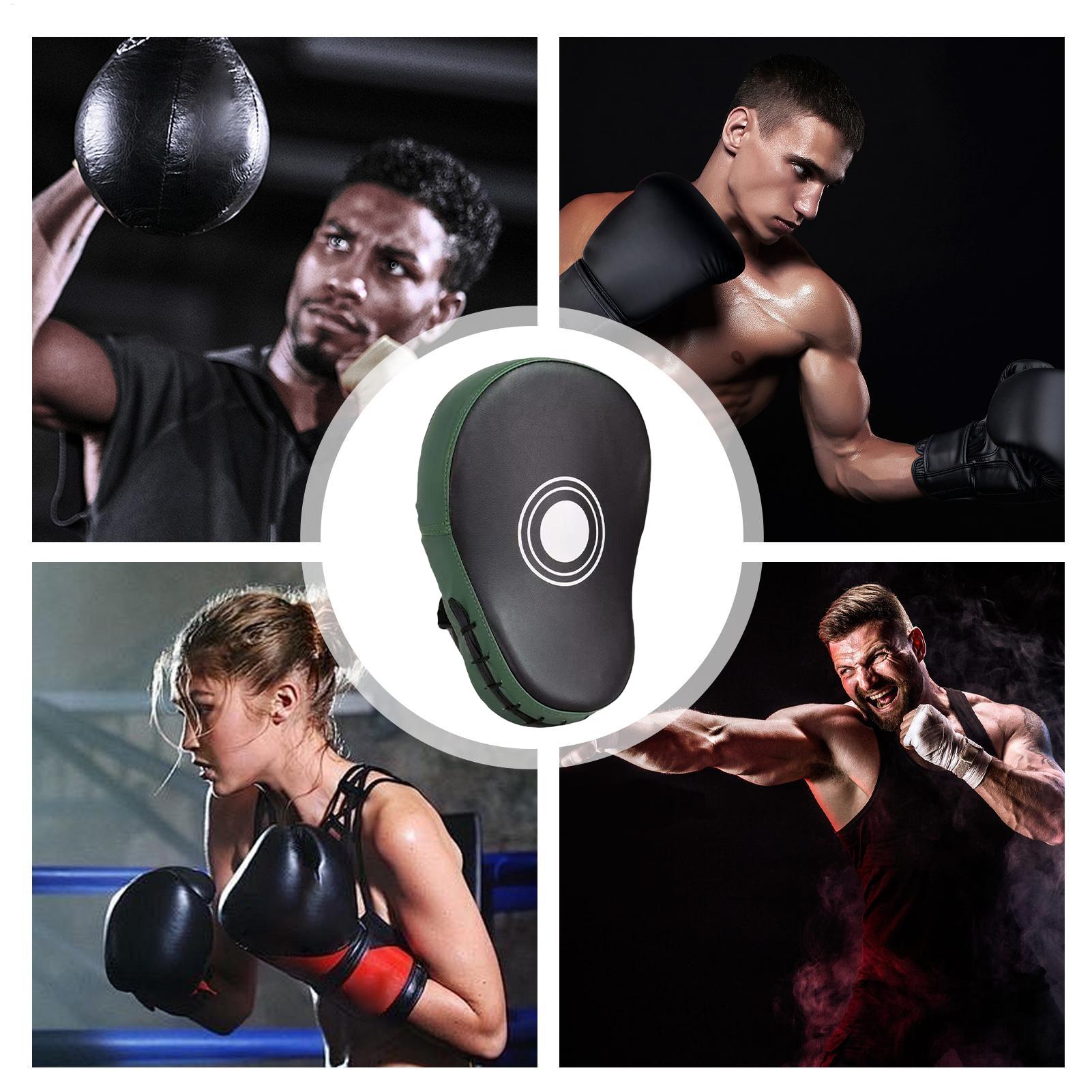 Almofadas de boxe luvas de cou - Home Gym Routine avaliação e preço